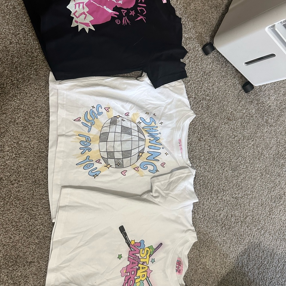 Graphic T-Shirts Bundle - Black and White
